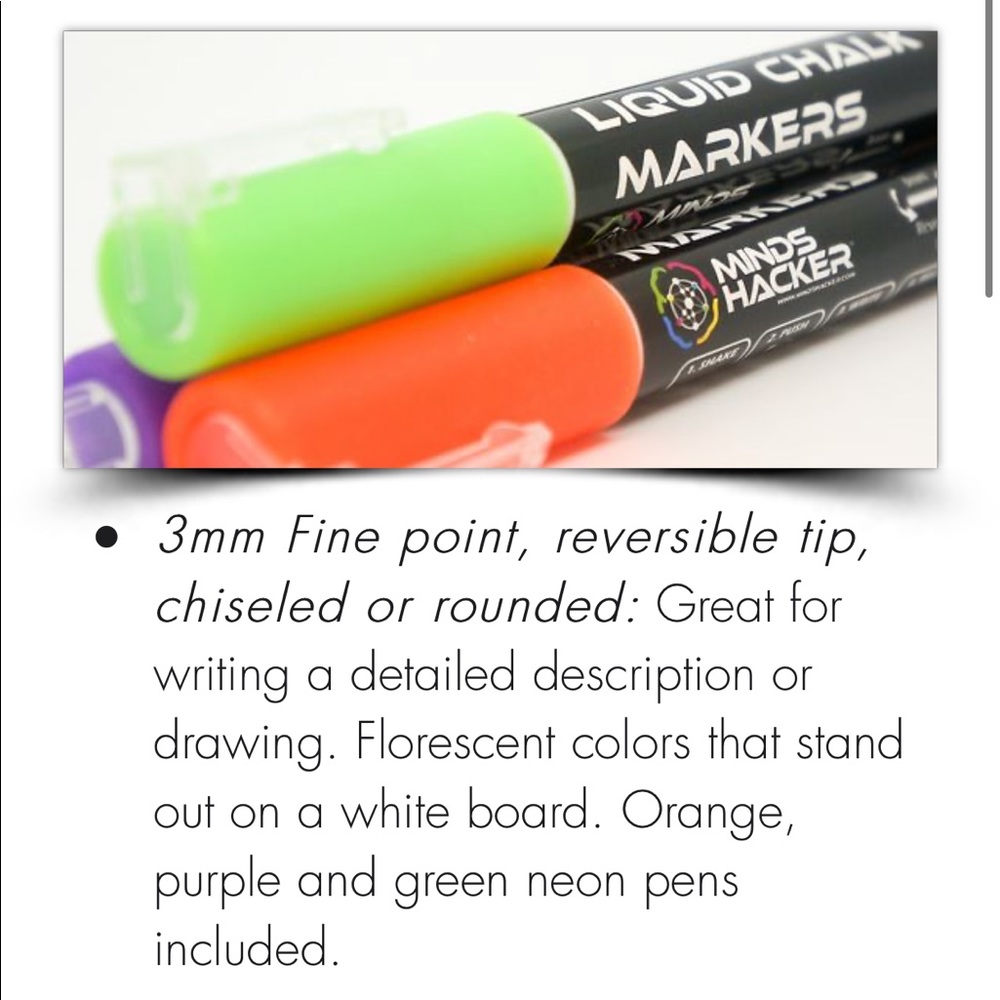 NWT magnetic dry erase monthly planner - Picture 7 of 14